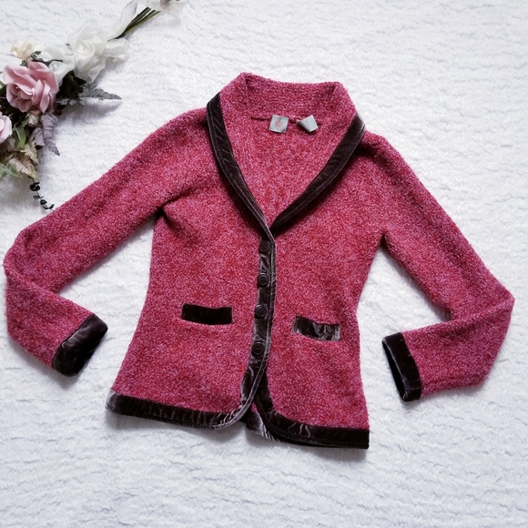 Anthro Monogram HWR Touring Jacket in Holly - Picture 1 of 7